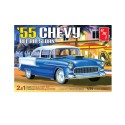Maquette de voiture en plastique 1955 Chevy Bel Air sedan 1/25