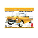 Maquette de voiture en plastique 1955 Chevy Bel Air convertible 1/16