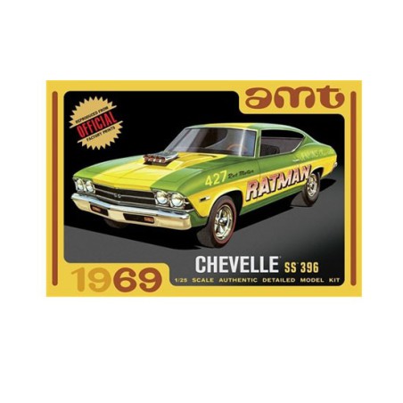 Plastic car model 1969 Chevelle SS 396 1/25 | Scientific-MHD