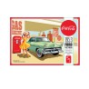Maquette de voiture en plastique 1953 Ford Victoria w/Coca Machine 1/25