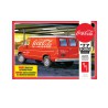 Kunststoffauto Modell 1977 Ford Van Coca-Cola 1/25 | Scientific-MHD