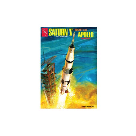 Science -Fiction -Modell in Plastik Saturn V Rocket 1/200 | Scientific-MHD