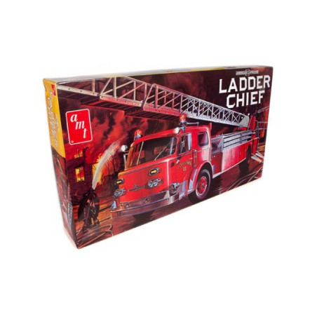 American lafrance ladder chief fire truck 1:25 plastic truck model | Scientific-MHD