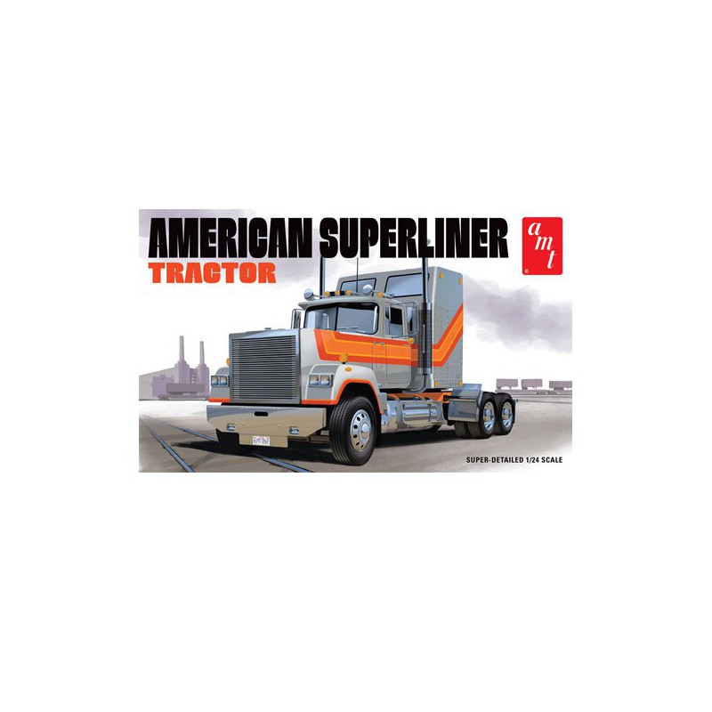 Maquette de camion en plastique American Superliner Semi Tractor 1