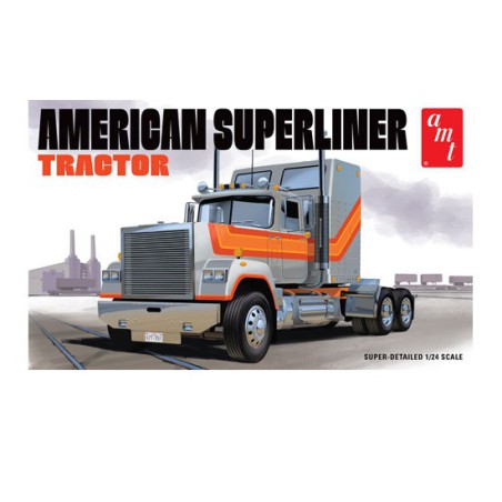 Amerikanischer Sumi -Traktor 1:24 Plastik -LKW -Modell | Scientific-MHD