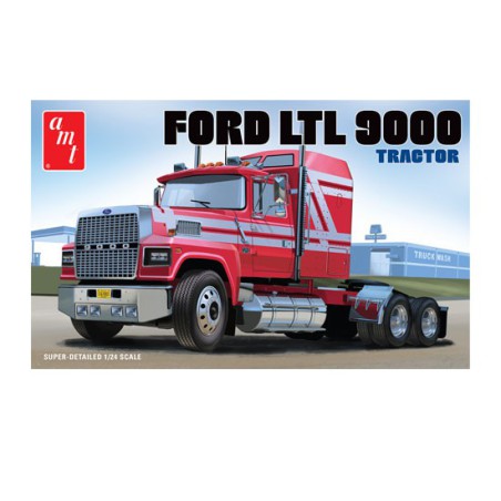 Ford LTL 9000 Semi -Traktor 1:24 Kunststoff -LKW -Modell | Scientific-MHD