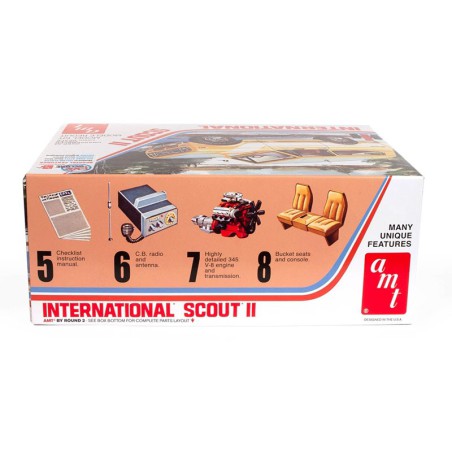 Maquette de voiture en plastique 1977 International Harvester Scout II 1:25