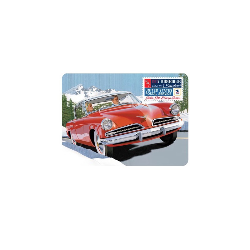 Maquette de voiture en plastique 1953 Studebaker Starliner 1/25