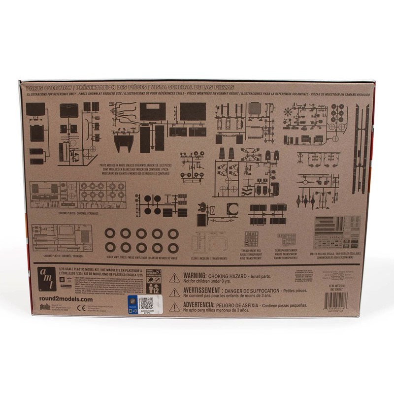 Maquette de camion en plastique 1976 GMC General Semi Tractor 1:25 Maquette de camion en plastique 1976 GMC General Semi Tractor 1:25