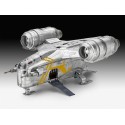 Modèle de science-fiction en plastique STAR WARS MANDALORIAN RAZOR CREST 1/72