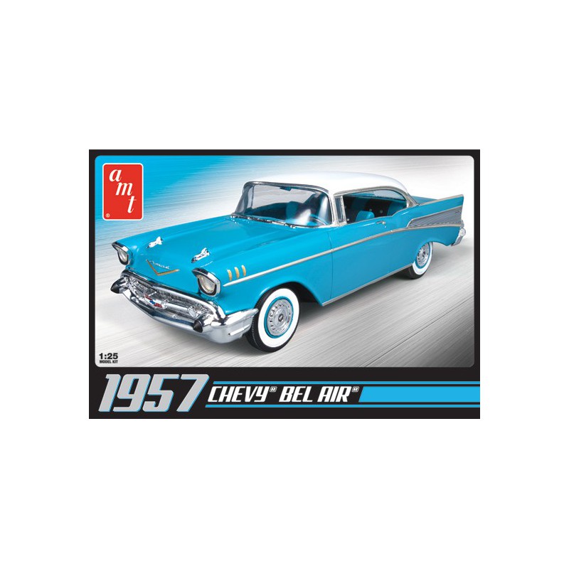 Chevy Bel Air 1957 1 25 plastic car cover Scientific MHD