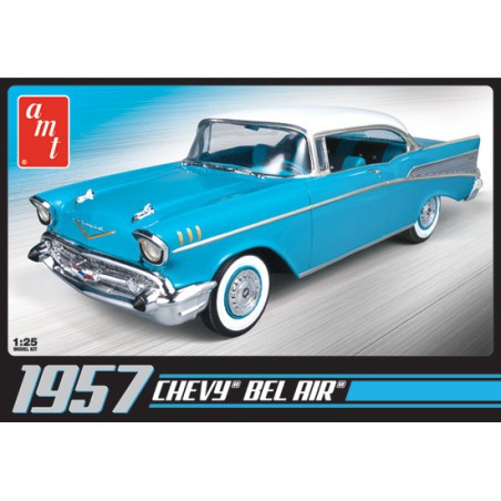 Maquette de voiture en plastique Chevy Bel Air 1957 1/25