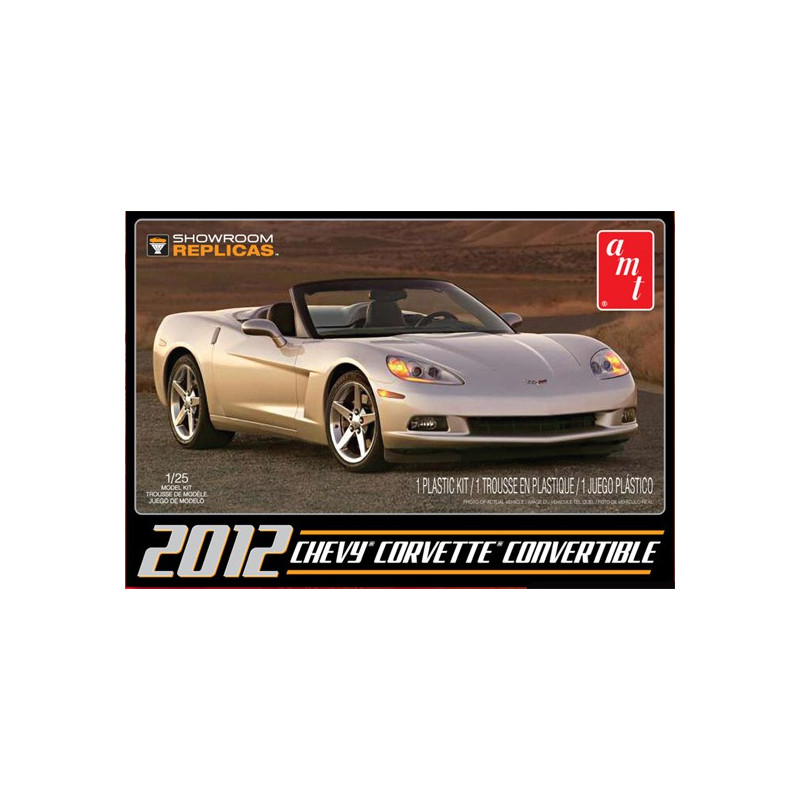 Maquette de voiture en plastique Corvette Pace Car 1/25