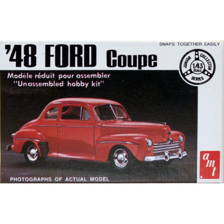 Maquette de voiture en plastique Ford Coupe 1948 1/43