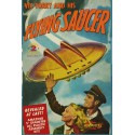 Modèle de science-fiction en plastique Vic Torry and his Flying Saucer + LED