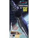 Launch Pad / Mercury Capsule 50 Year plastic fictional fiction model | Scientific-MHD