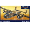 Maquette d'avion en plastique B-25 Flying Dragon with swivel stand 1/64