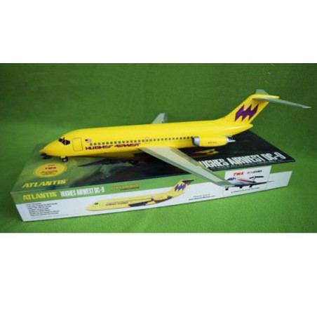 Hughes Airways Plastikmodell DC-9-Flugzeug 1/72 | Scientific-MHD