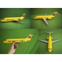 Maquette d'avion en plastique Hughes Airways DC-9 Airliner 1/72