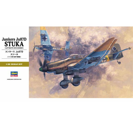 Kunststoffebene Modell Ju 87d Stuka (ST26) 1/32 | Scientific-MHD