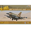 Maquette d'avion en plastique IDF F-16D Barak 1/48