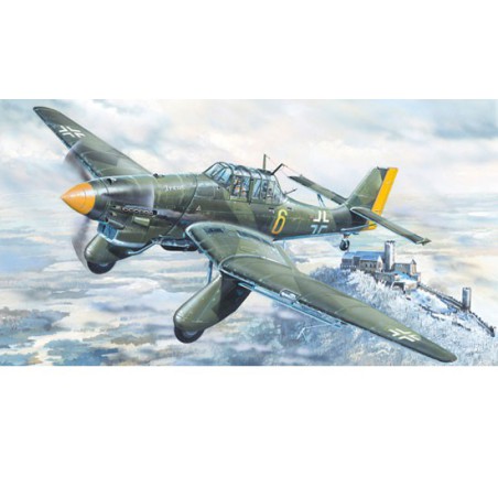 Maquette d'avion en plastique JUNKERS JU-87A STUKA