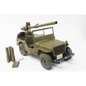 Maquette de voiture en plastique Godzilla Army JEEP 1/25