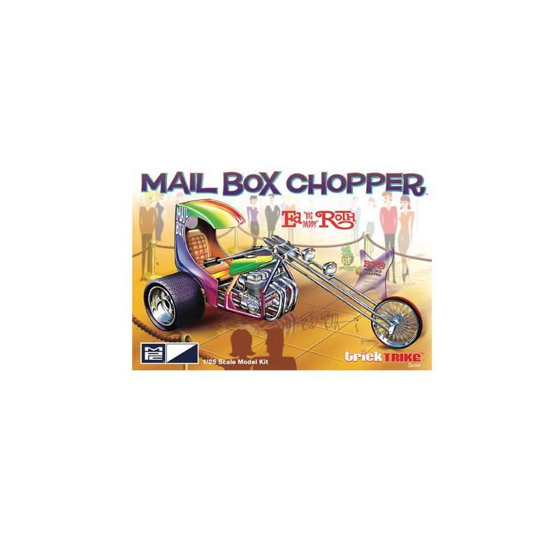 Maquette de voiture en plastique Ed Roth’s Mail Box Chopper 1/25