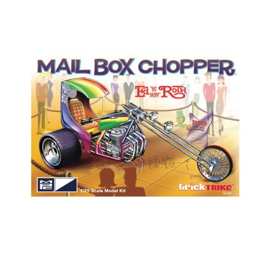Maquette de voiture en plastique Ed Roth’s Mail Box Chopper 1/25 Maquette de voiture en plastique Ed Roth’s Mail Box Chopper 1/25