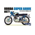 Maquette de moto en plastique Honda Super Hawk 1/16
