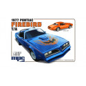 Maquette de voiture en plastique 1977 Pontiac Firebird T/A 1:25