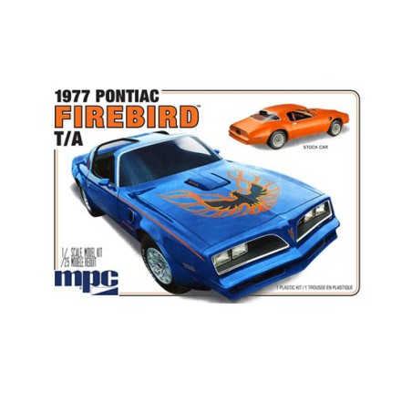 Kunststoffauto Modell 1977 Pontiac Firebird T/A 1:25 | Scientific-MHD