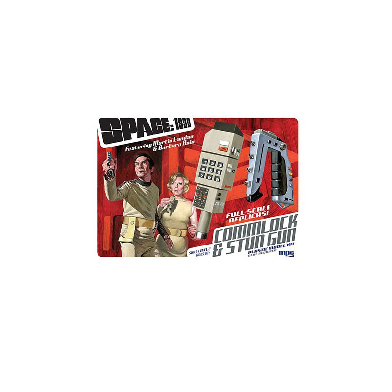 Maquette plastique de série TV Commlock & Stun Gun COSMOS 1999