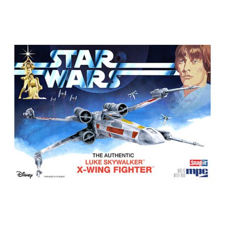 Modèle de science-fiction en plastique Star Wars : X-wing Fighter 1/64