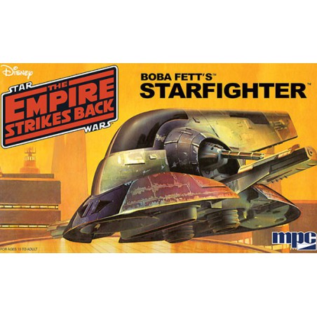 Modèle de science-fiction en plastique Star Wars Boba Fett's Starfighter 1/72