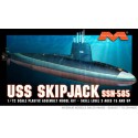 Maquette de Bateau en plastique USS Skipjack Submarine 1/72