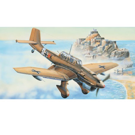 Junkers JU-87R Stuka plastic plane model | Scientific-MHD