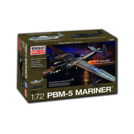 Maquette d'avion en plastique PBM-5 Mariner 1/72