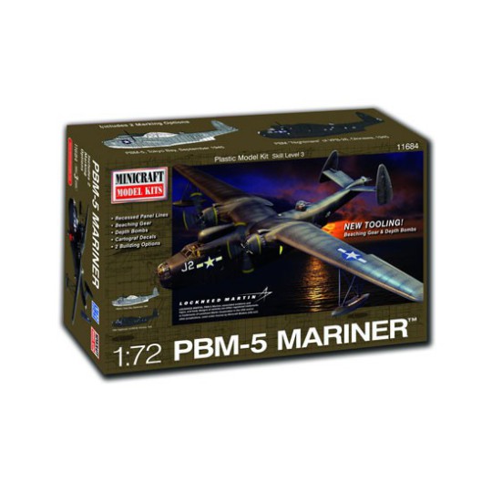 Maquette d'avion en plastique PBM-5 Mariner 1/72 Maquette d'avion en plastique PBM-5 Mariner 1/72