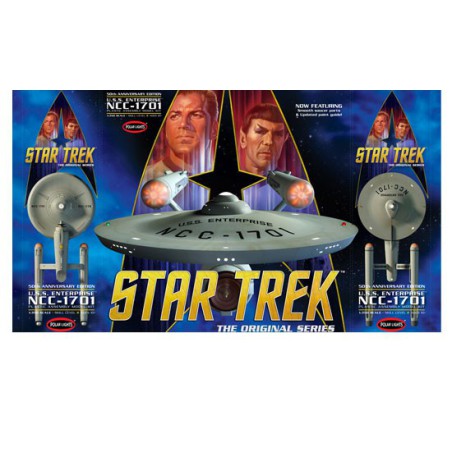 Maquette plastique de série TV STAR TREK USS ENTERPRISE 50th ANNIV. EDITION 1/350 Maquette plastique de série TV STAR TREK USS ENTERPRISE 50th ANNIV. EDITION 1/350