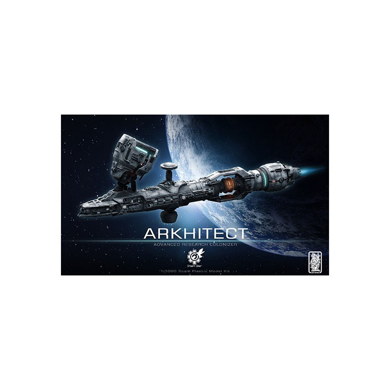 Modèle de science-fiction en plastique ADVANCED RESEARCH COLONIZER