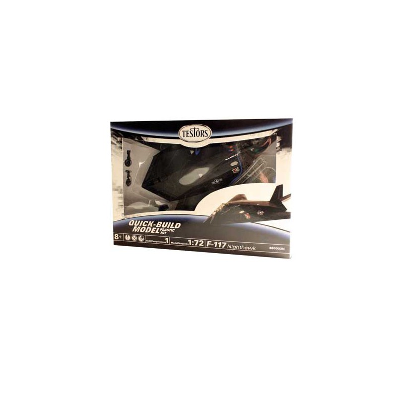 Maquette d'avion en plastique F-117 1/72