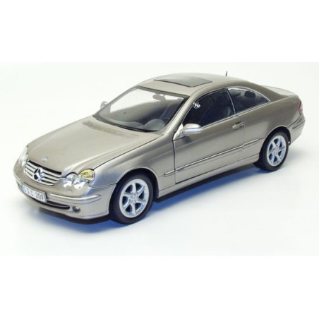 Miniaturauto -Würfel AU1/18 Mercedes CLK Silber Cut 1/18 | Scientific-MHD