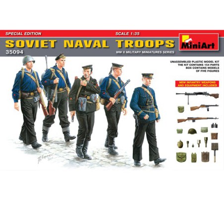 Sowjetische Marineetruppe 1/35 Figurin | Scientific-MHD