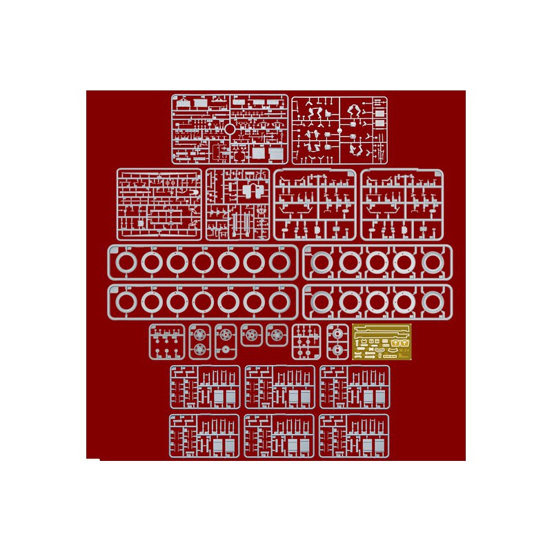Maquette de Char en plastique Canon 76mm 19411/35 Maquette de Char en plastique Canon 76mm 19411/35