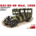 Maquette de camion en plastique GAZ-03-30 Mod 1938 1/35