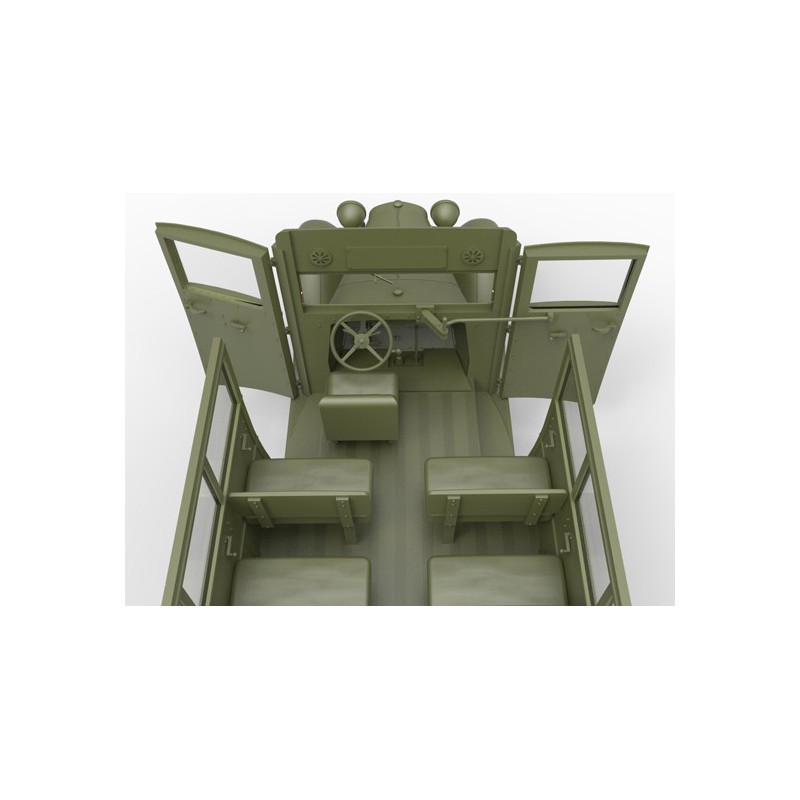 Maquette de camion en plastique GAZ-03-30 Mod 1938 1/35