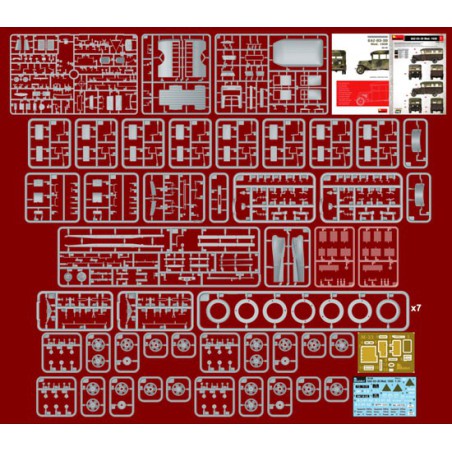 Kunststoff-LKW-Modell Gaz 03-30 Mod 1938 1/35 | Scientific-MHD