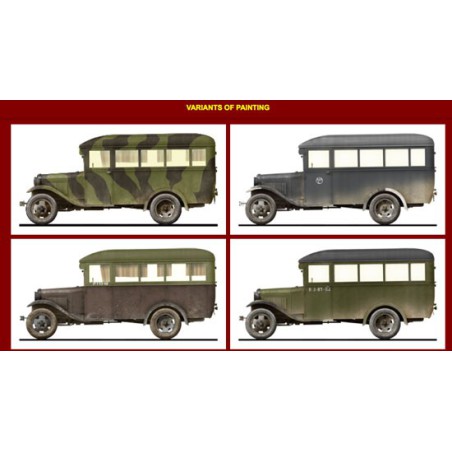 Kunststoff-LKW-Modell Gaz 03-30 Mod 1938 1/35 | Scientific-MHD