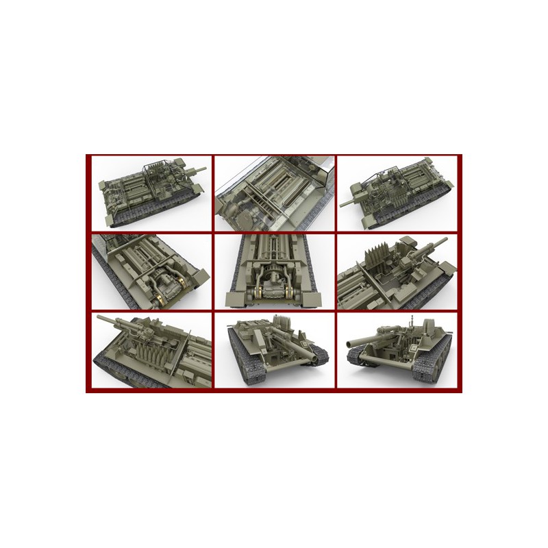 Maquette de Char en plastique SU-122 Early 1/35 Full Int.